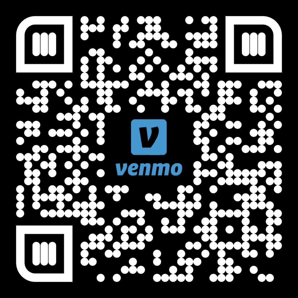 Scan to pay with Venmo